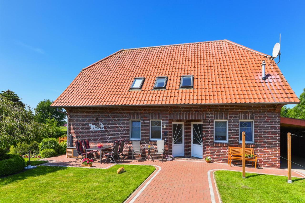 Moorweg Ferienwohnung Muehlenblick Auf Dem Ferienhof Eschen מראה חיצוני תמונה
