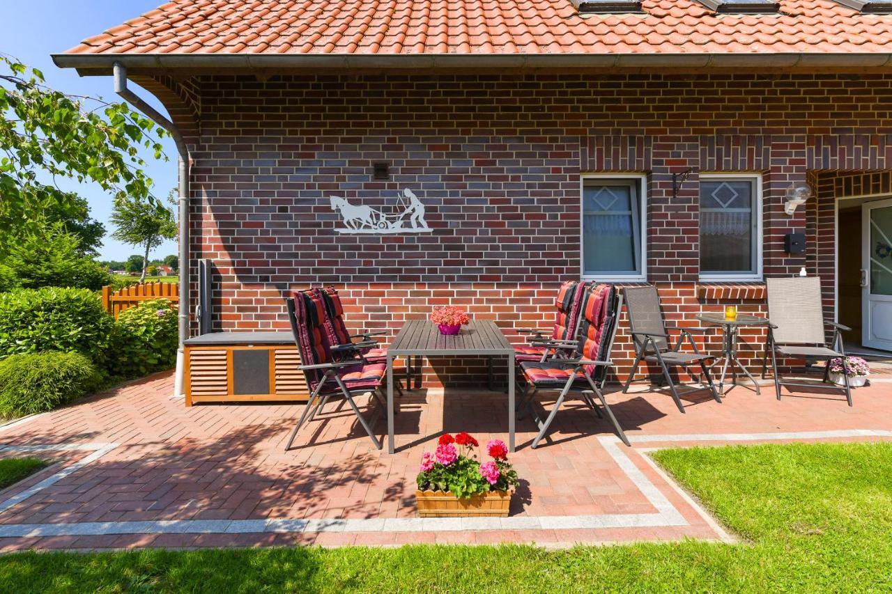 Moorweg Ferienwohnung Muehlenblick Auf Dem Ferienhof Eschen מראה חיצוני תמונה