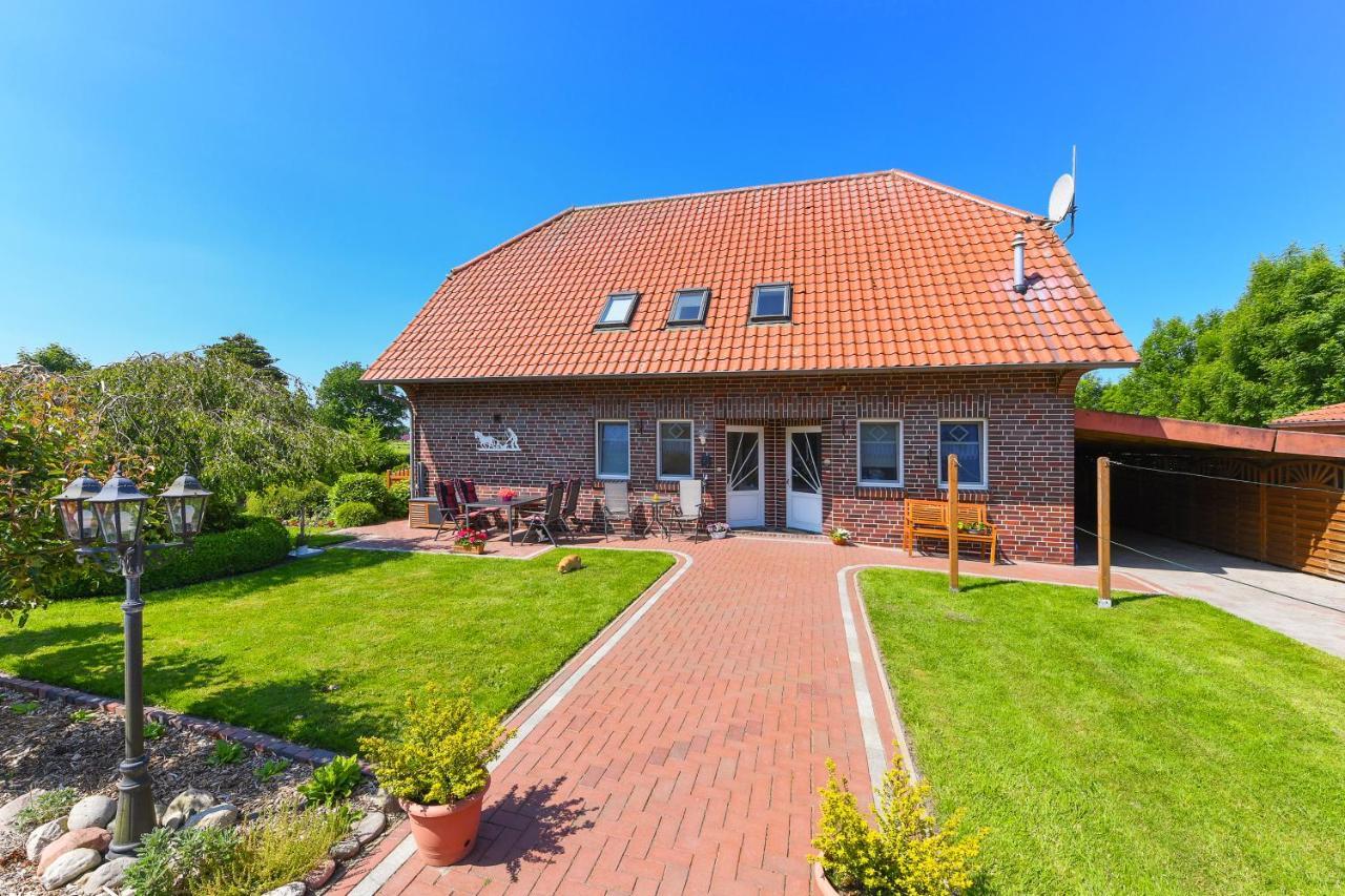 Moorweg Ferienwohnung Muehlenblick Auf Dem Ferienhof Eschen מראה חיצוני תמונה