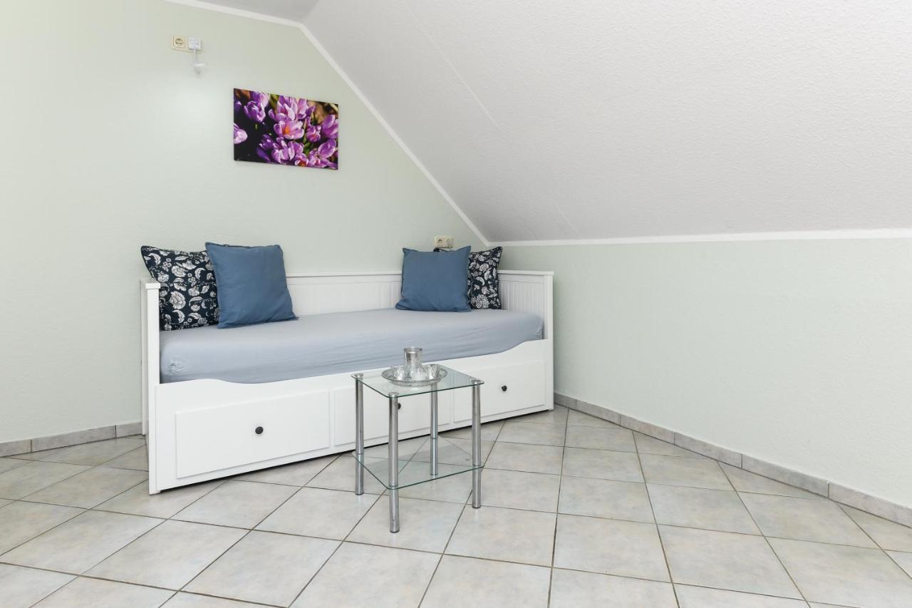 Moorweg Ferienwohnung Muehlenblick Auf Dem Ferienhof Eschen מראה חיצוני תמונה