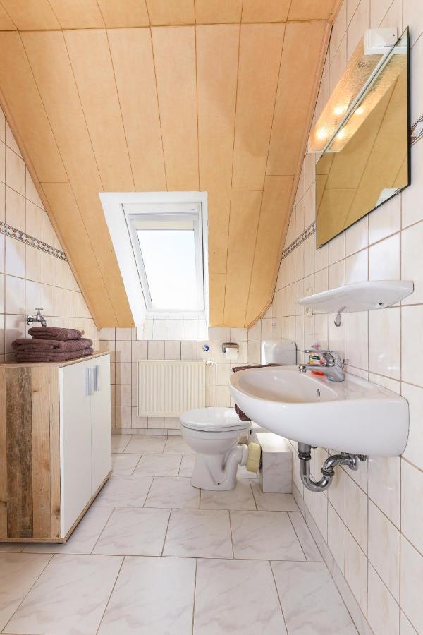 Moorweg Ferienwohnung Muehlenblick Auf Dem Ferienhof Eschen מראה חיצוני תמונה