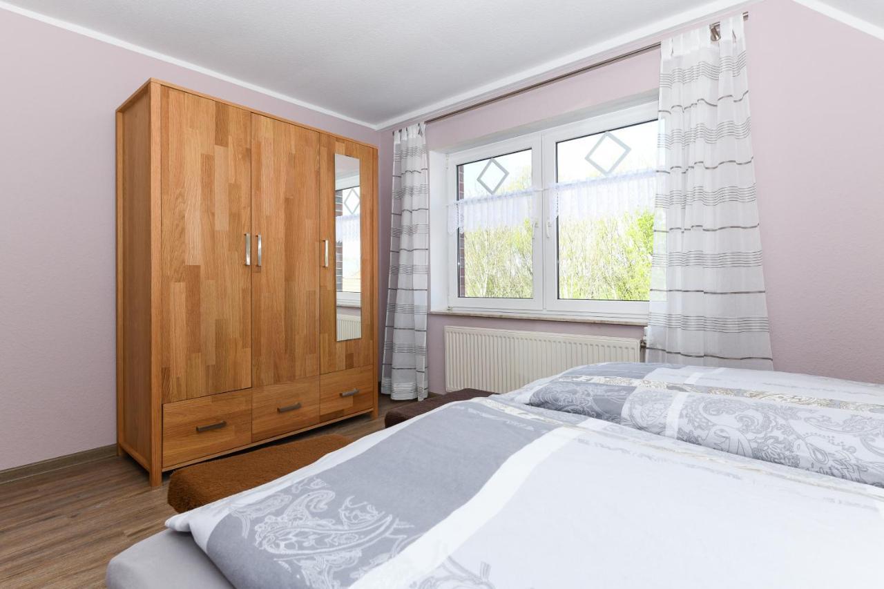 Moorweg Ferienwohnung Muehlenblick Auf Dem Ferienhof Eschen מראה חיצוני תמונה