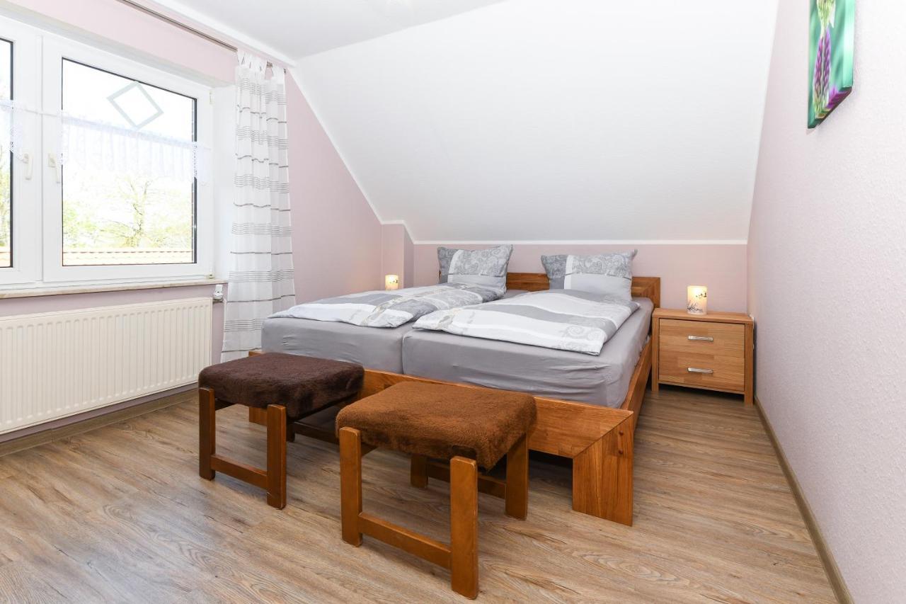Moorweg Ferienwohnung Muehlenblick Auf Dem Ferienhof Eschen מראה חיצוני תמונה